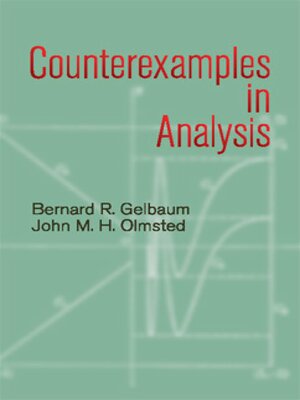 cover image of Counterexamples in Analysis